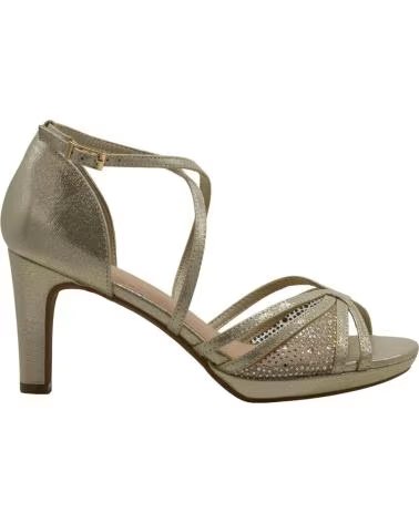 LAPIERCE PASTOR MC09 ELEGANTE SANDALE MIT RIEMCHEN ORO