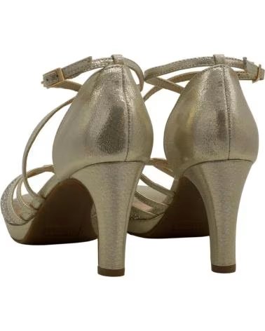 LAPIERCE PASTOR MC09 ELEGANTE SANDALE MIT RIEMCHEN ORO