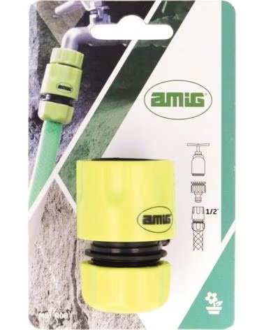 AMIG CONECTOR RÁPIDO PARA MANGUEIRA DE JARDIM AMIG MULTICOLOR