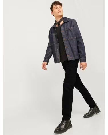 JACK AND JONES VAQUERO DE CORTE CÓNICO 12263335 BLACK