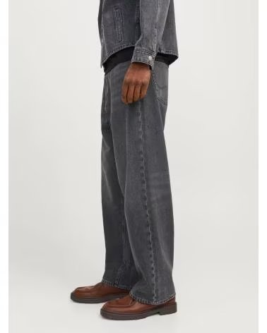 JACK AND JONES Vaqueros Jeans JackJones 49774969848147 en negro para hombre GRIS