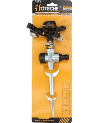 HOTECHE ARROSEUR À IMPACT HOTECHE AVEC PIQUET D´ARROSAGE MULTICOLOR