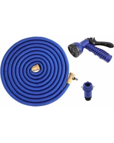 HOTECHE MANGUERA FLEXIBLE EXTENSIBLE HOTECHE CON PISTOLA DE RIEGO MULTICOLOR