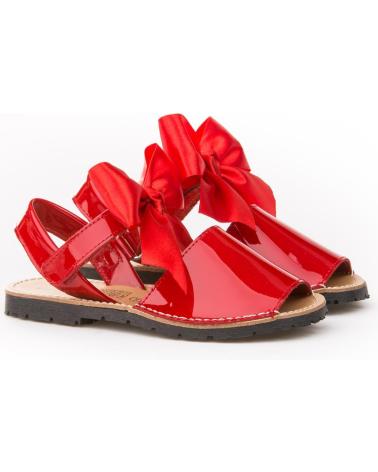 Sandálias de Menina e Menino ANGELITOS AVARCA PIEL 206 ROJO