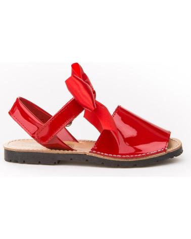 Sandálias de Menina e Menino ANGELITOS AVARCA PIEL 206 ROJO