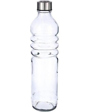 QUID BOTELLA DE VIDRIO CON TAPÓN METÁLICO PARA BEBIDAS MULTICOLOR
