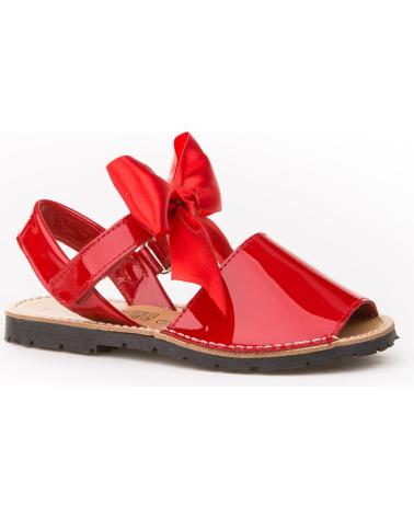 Sandálias de Menina e Menino ANGELITOS AVARCA PIEL 206 ROJO