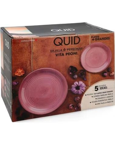 QUID CONJUNTO DE LOUÇA QUID SEA FESTA 5 PEÇAS MULTICOLOR