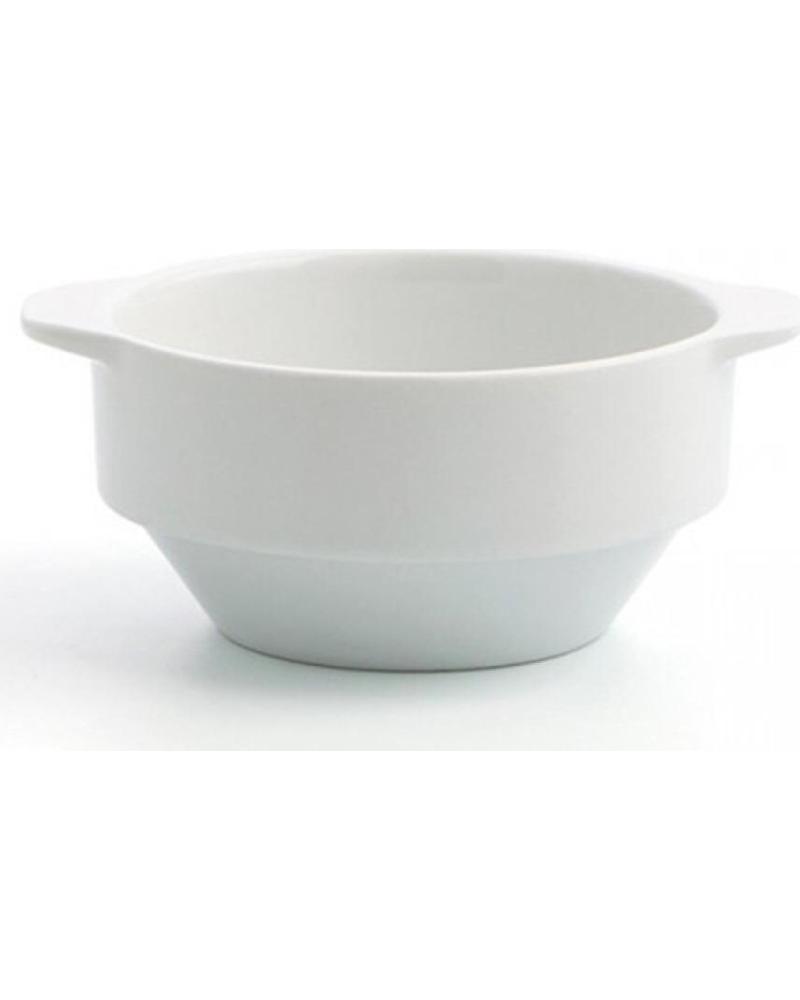 QUID CUENCO DE PORCELANA CON ASAS PARA SOPA MULTICOLOR
