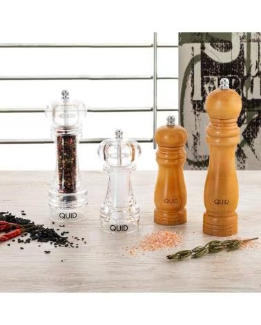 QUID KLASSISCHE PFEFFERMÜHLE AUS HOLZ VON QUID MULTICOLOR