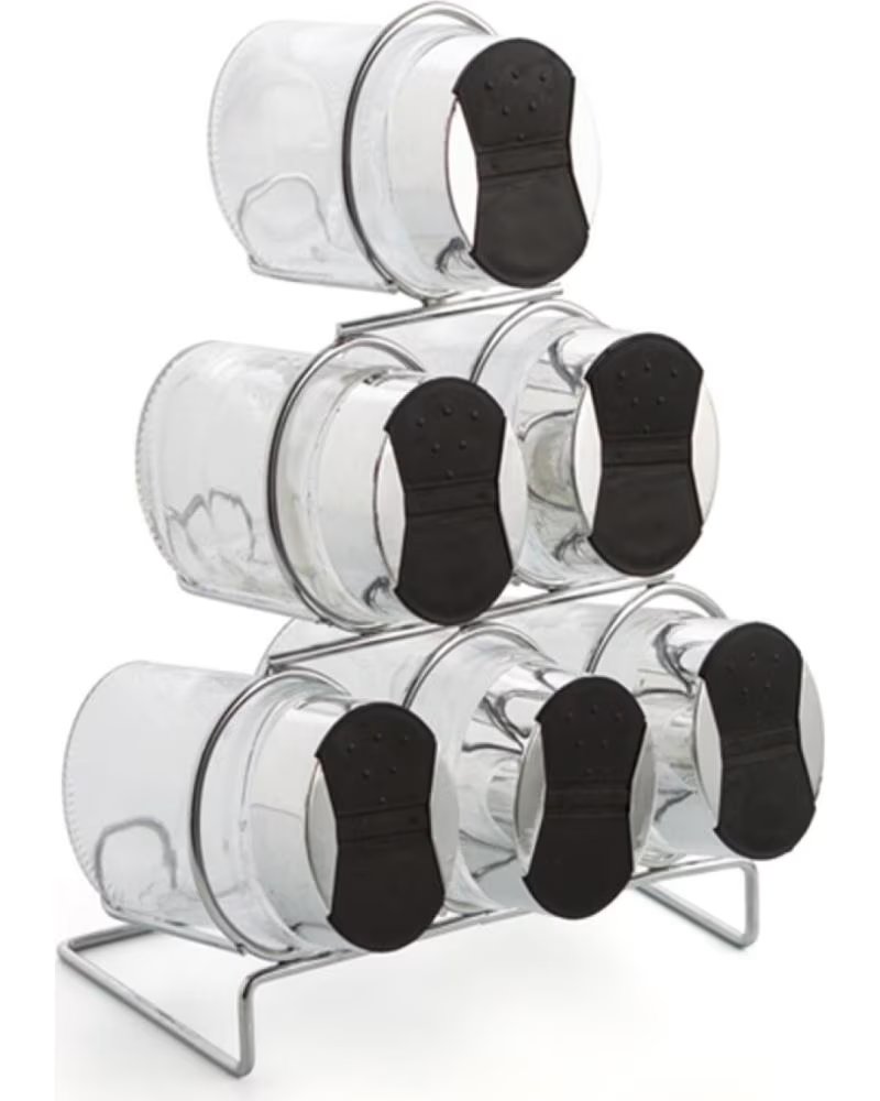 QUID SET MIT HERMETISCHEN FRISCHHALTEDOSEN UND HALTERUNG QUID MULTICOLOR