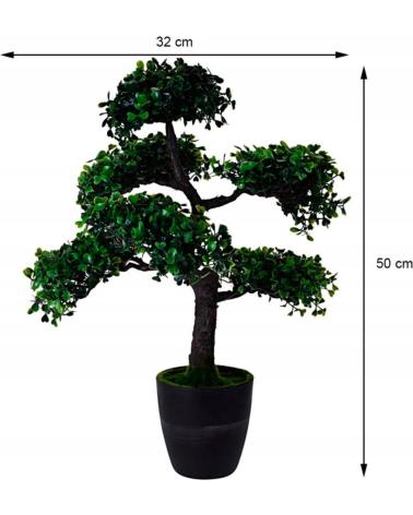 PROGARDEN BONSÁI ARTIFICIAL DECORATIVO 35 CM MULTICOLOR