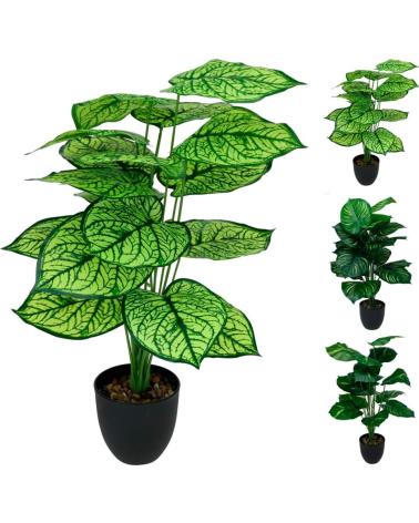 PROGARDEN PLANTA ARTIFICIAL DECORATIVA CON MACETA MULTICOLOR