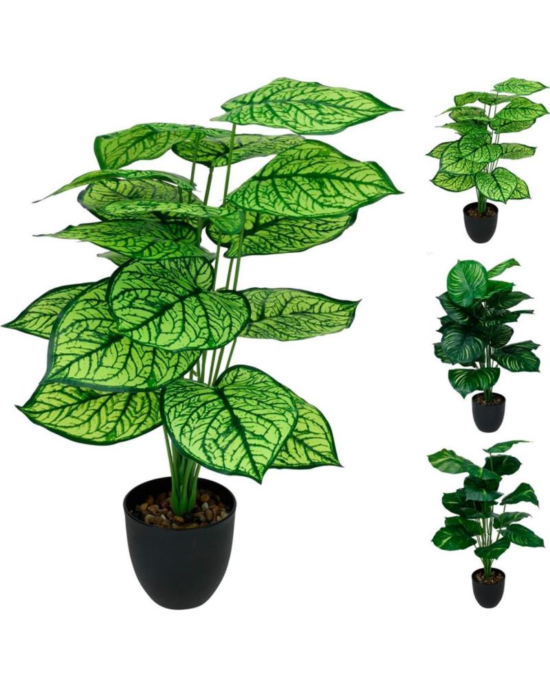 PROGARDEN PLANTA ARTIFICIAL DECORATIVA CON MACETA MULTICOLOR