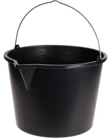PROGARDEN CUBO DE OBRA MULTIUSOS CON ASA METÁLICA PROGARDEN MULTICOLOR