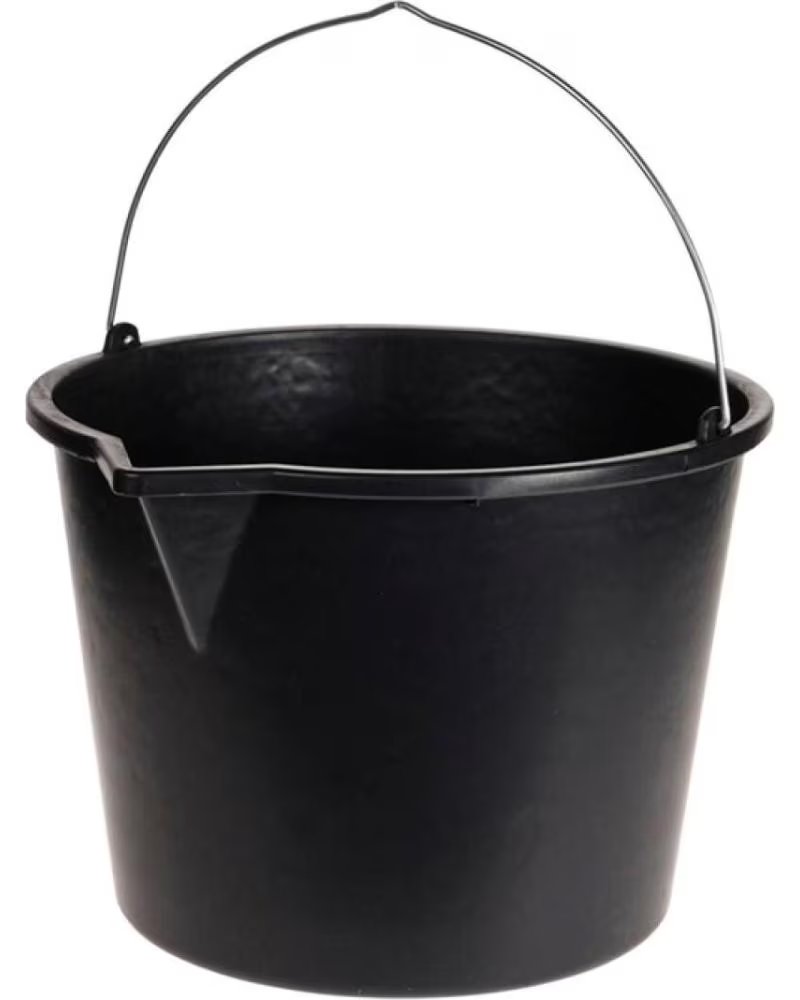 PROGARDEN CUBO DE OBRA MULTIUSOS CON ASA METÁLICA PROGARDEN MULTICOLOR