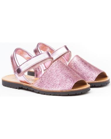 Sandalen für Mädchen ANGELITOS AVARCA PIEL 208 ROSA