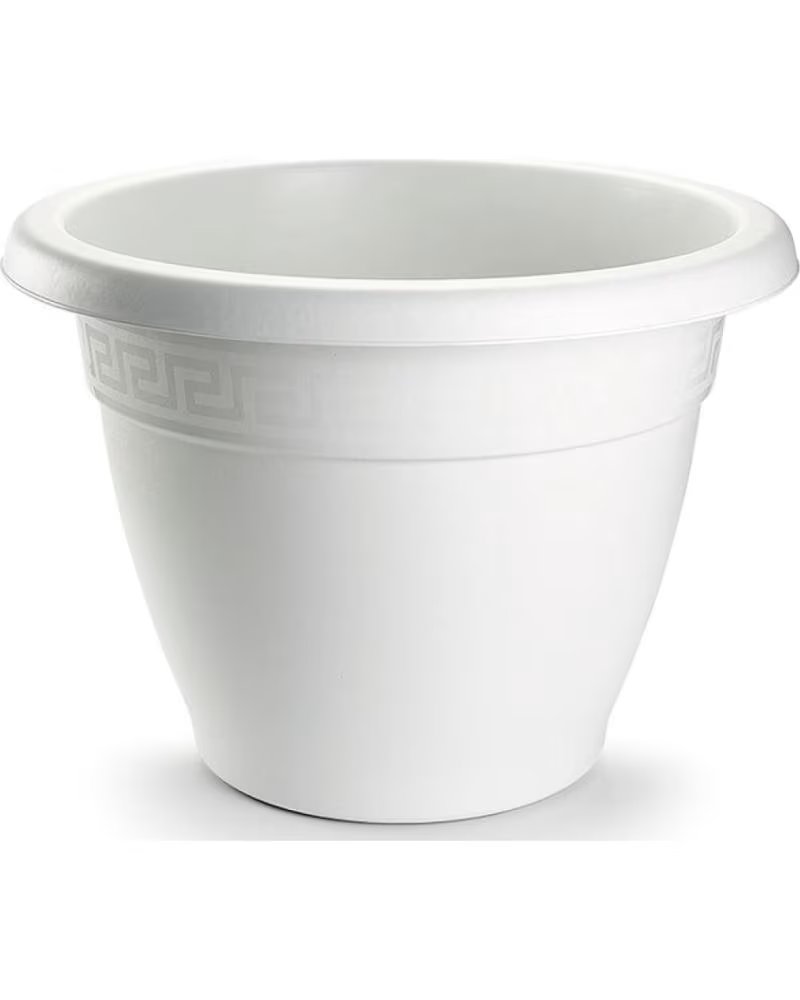 PLASTICFORTE MACETA DE PLÁSTICO RESISTENTE PARA INTERIOR Y EXTERIOR MULTICOLOR