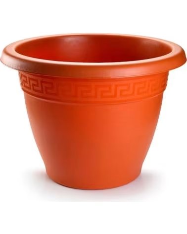 PLASTICFORTE MACETA DE PLÁSTICO RESISTENTE PARA JARDÍN Y EXTERIOR MULTICOLOR
