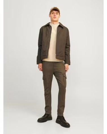 JACK AND JONES PANTALONI CARGO TAGLIO SLIM 12139912 MARRóN