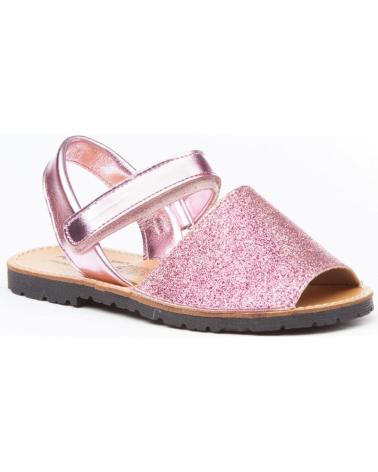 Sandalen für Mädchen ANGELITOS AVARCA PIEL 208 ROSA