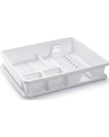 PLASTICFORTE ESCURRIDOR DE PLATOS PLASTICFORTE RECTANGULAR ORGANIZADOR MULTICOLOR