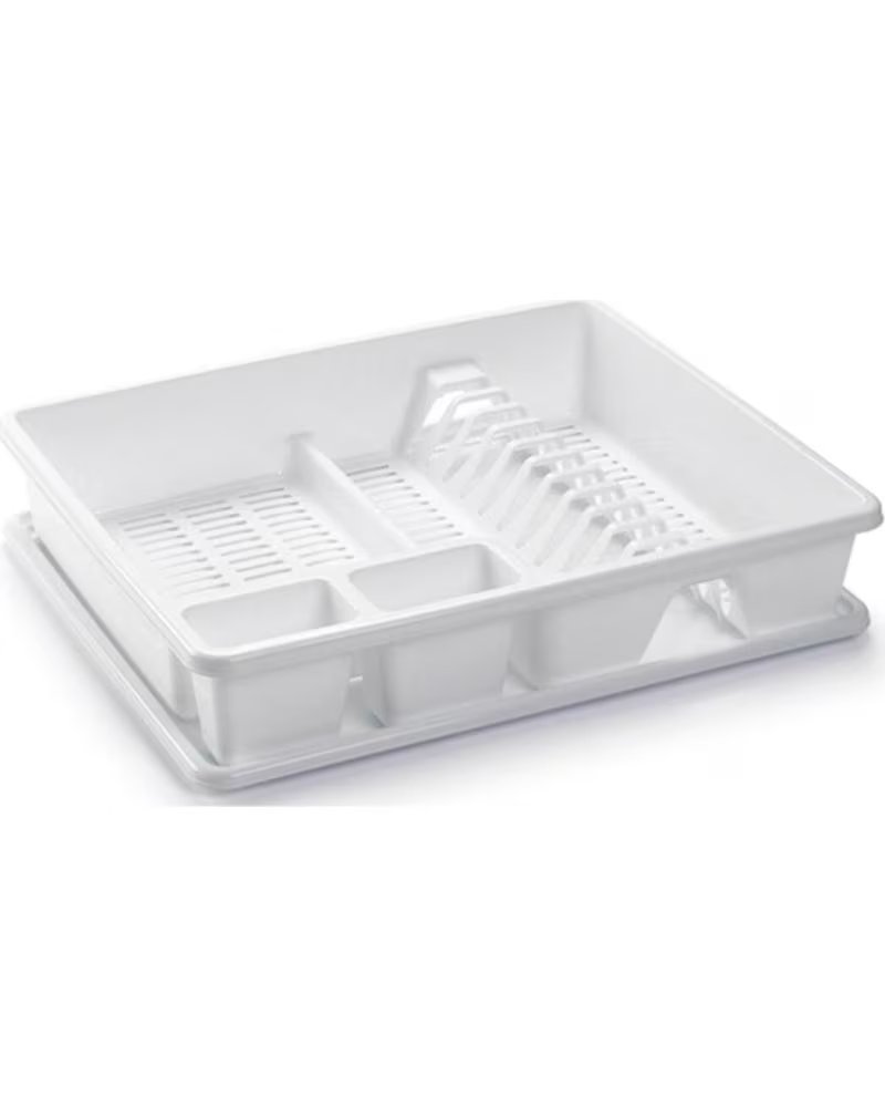 PLASTICFORTE ESCURRIDOR DE PLATOS PLASTICFORTE RECTANGULAR ORGANIZADOR MULTICOLOR