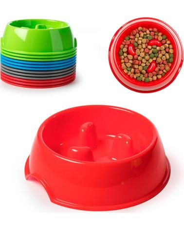 PLASTICFORTE COMEDERO ANTIVORACIDAD PLASTICFORTE MULTICOLOR