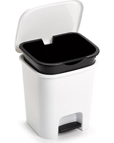 PLASTICFORTE PLASTICFORTE CUBO DE BASURA CON PEDAL Y CUBETA EXTRAÍBLE MULTICOLOR