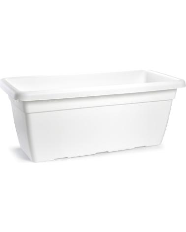 PLASTICFORTE JARDINERA RECTANGULAR DE PLÁSTICO PARA EXTERIOR MULTICOLOR