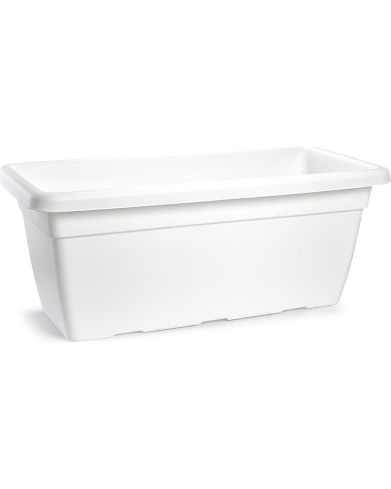 PLASTICFORTE JARDINERA RECTANGULAR DE PLÁSTICO PARA EXTERIOR MULTICOLOR