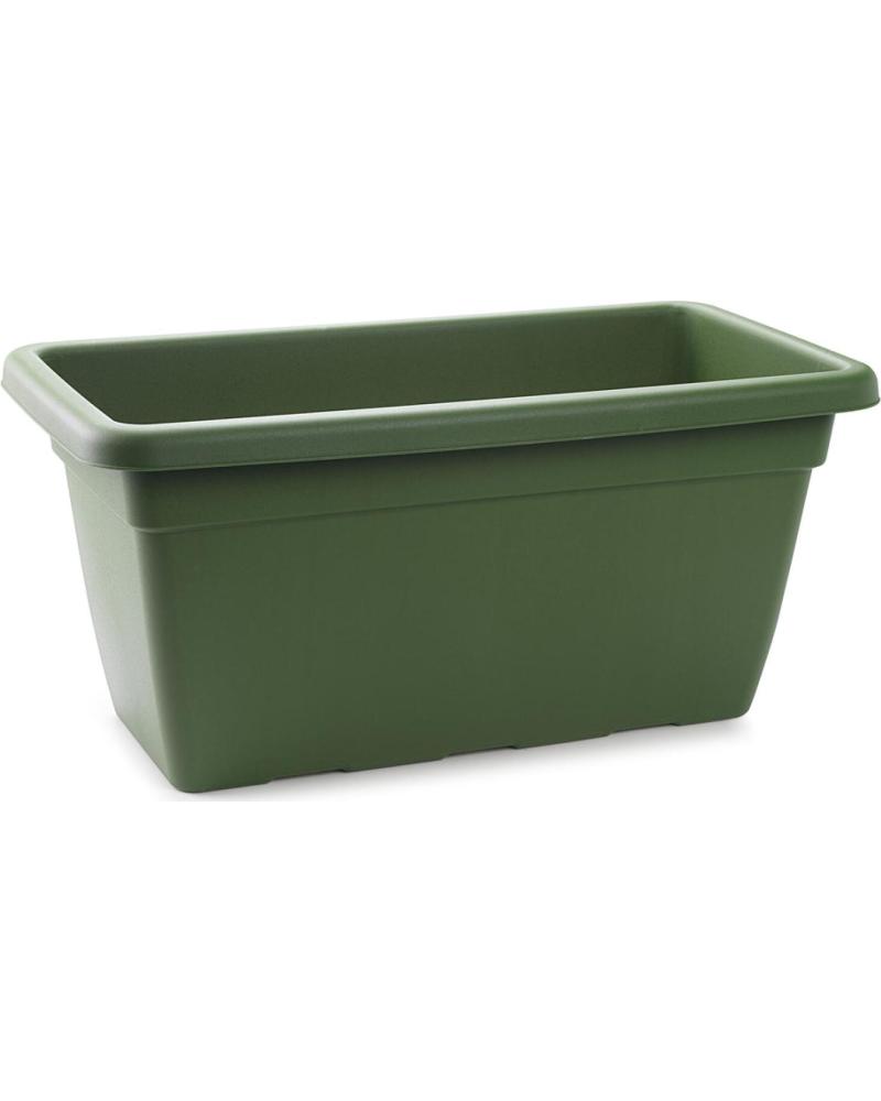 PLASTICFORTE JARDINERA RECTANGULAR DE POLIPROPILENO MULTICOLOR