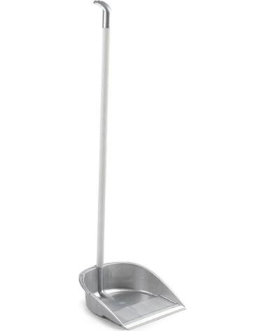 PLASTICFORTE RECOGEDOR DE PIE CON MANGO LARGO ERGONÓMICO PLASTICFORTE MULTICOLOR