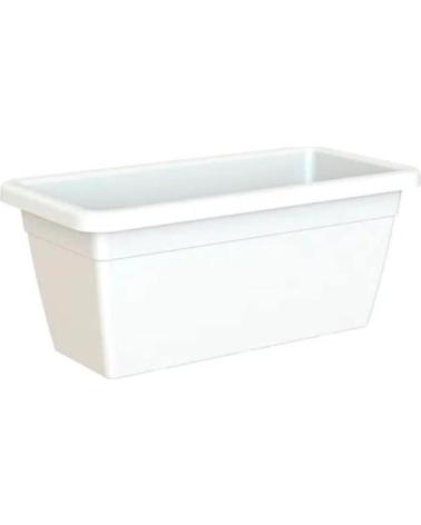 PLASTICFORTE JARDINERA RECTANGULAR PLASTICFORTE RESISTENTE PARA EXTERIOR MULTICOLOR