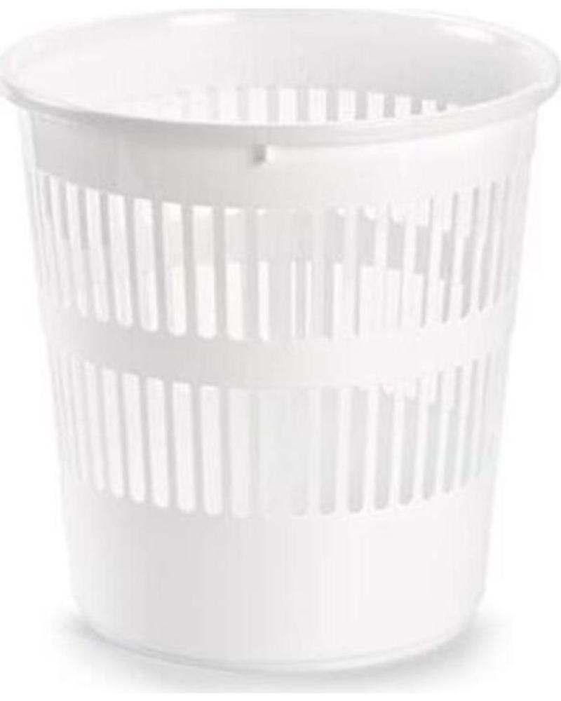 PLASTICFORTE PAPELERA DE OFICINA VENTILADA PLASTICFORTE MULTICOLOR