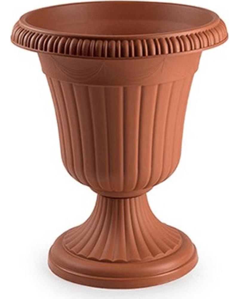 PLASTICFORTE MACETERO COPA CLÁSICO CON RELIEVE MULTICOLOR