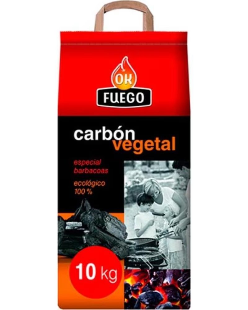 OK FUEGO HOLZKOHLE FÜR GRILL 10KG MULTICOLOR
