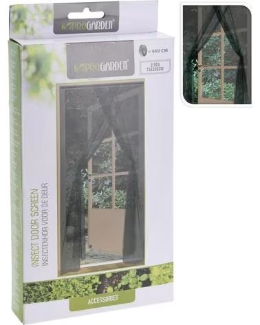 PROGARDEN MOSQUITEIRO MAGNÉTICO PARA PORTA MULTICOLOR