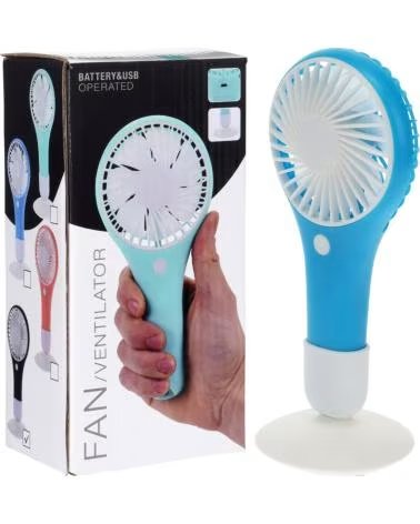 PROGARDEN TRAGBARER HANDVENTILATOR MIT TISCHSTÄNDER MULTICOLOR