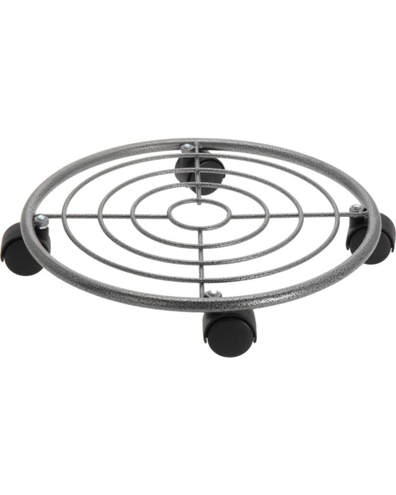 PROGARDEN SOPORTE REDONDO CON RUEDAS PARA MACETAS MULTICOLOR