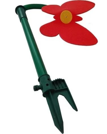 PROGARDEN DECORATIVE GARDEN STAKE WITH WIND SPINNER MULTICOLOR