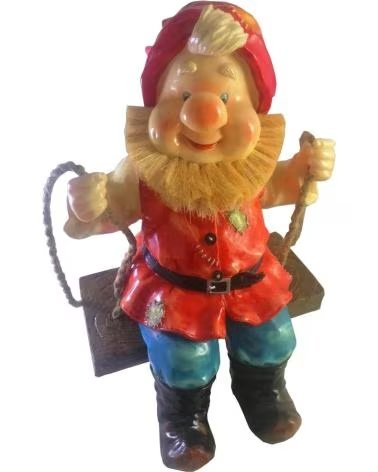 PROGARDEN FIGURA DECORATIVA GNOMO NO BALOIÇO PROGARDEN MULTICOLOR