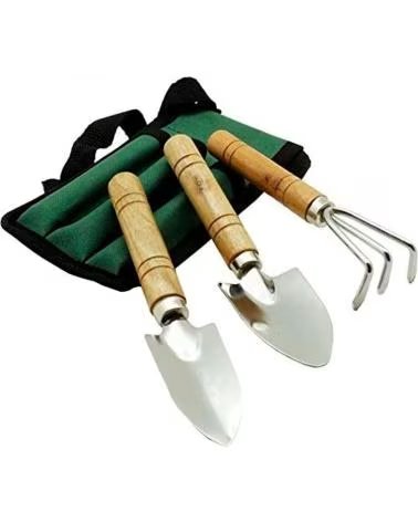 PROGARDEN PROGARDEN GARTENWERKZEUG-SET MIT GÜRTELTASCHE MULTICOLOR
