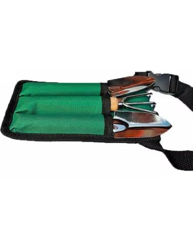 PROGARDEN PROGARDEN GARTENWERKZEUG-SET MIT GÜRTELTASCHE MULTICOLOR