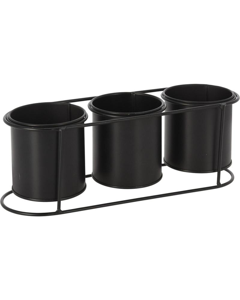PROGARDEN PROGARDEN ORGANIZADOR DE SOBREMESA CON 3 COMPARTIMENTOS MULTICOLOR