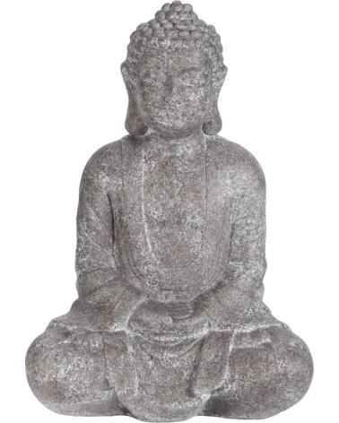 PROGARDEN FIGURA DECORATIVA BUDA SENTADO EFECTO PIEDRA MULTICOLOR