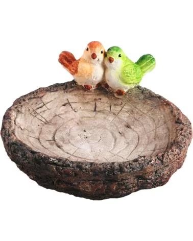 PROGARDEN BEBEDOURO PARA PÁSSAROS COM FIGURAS DECORATIVAS MULTICOLOR