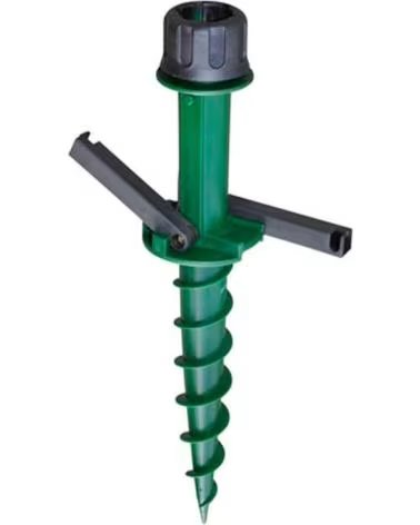 PROGARDEN ÂNCORA DE SOLO PARA GUARDA-SOL, SUPORTE DE ROSCA AJUSTÁVEL MULTICOLOR