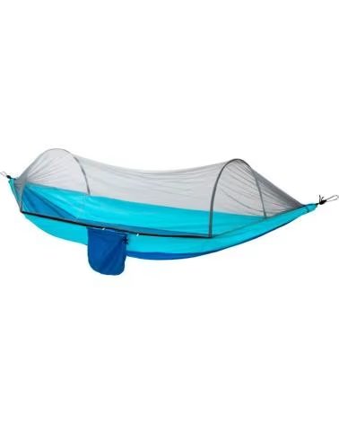 PROGARDEN HAMAC AVEC MOUSTIQUAIRE INTÉGRÉE POUR CAMPING MULTICOLOR