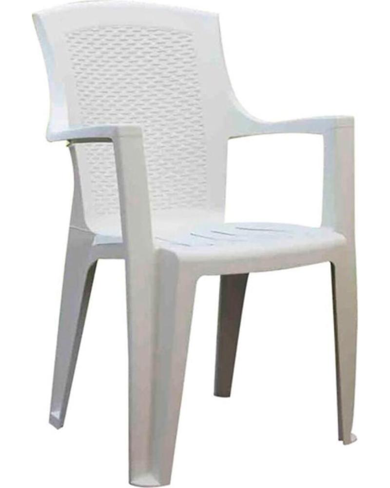 PROGARDEN PROGARDEN SILLA APILABLE DE JARDÍN MULTICOLOR